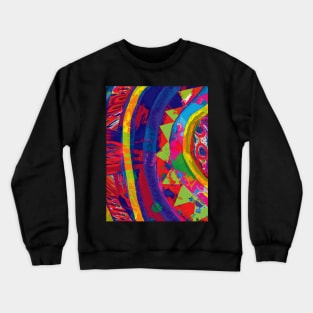 Saturnus - Abstract Art Crewneck Sweatshirt